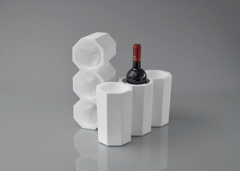 Small Wine Shippers Studio 3 Pack Bottles